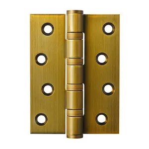 Furniture Hardware Accessories Thicken Stainless Steel 4 Inch Home Hinge Cabinet Door Connector Hinges