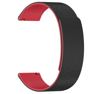 <span class=keywords><strong>Bracelet</strong></span> de montre en silicone magnétique à grain de bois à dégagement rapide 18 mm 20 mm 22 mm, <span class=keywords><strong>bracelet</strong></span> bicolore pour <span class=keywords><strong>Samsung</strong></span> Galaxy Watch Series - Product Image 4