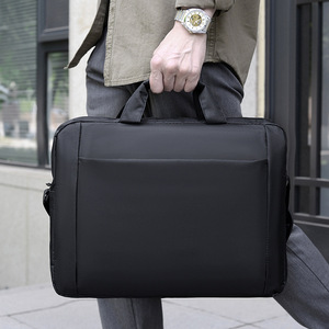Sacoche Classique Tendance pour Affaires et Loisirs, Mallette Moderne Multifonction Grande Capacité, Sac Bandoulière pour Ordinateur Portable - Product Image 1