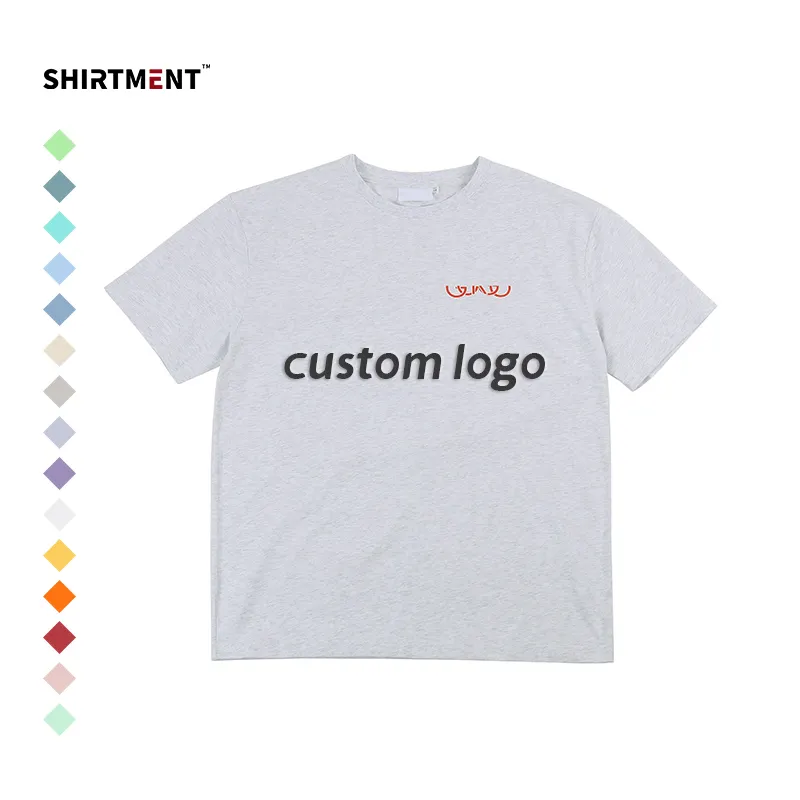 Custom Digital Graphic High Quality Clothes Hip Hop Branded Essentials Unisex 300gsm White T Shirt For Men