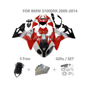 Carénages de moto personnalisés pour BMW S1000RR HP4 2009-2014 2010 2011 2012, kit de carénage complet, kit carrosserie ABS injecté B1012-116a - Product Image 1