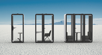 Cabines insonorisées UNIBOOTH, profil en aluminium durable et précis, design moderne, installation facile, module rapide, enregistrement, salle de sport