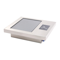 Pantalla táctil industrial de temperatura amplia de 10,4 ", Panel táctil capacitivo, PC Linux, 8GB, lector RFID NFC, IP67, totalmente resistente al agua