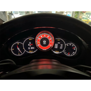 Kit di Modifica Carrozzeria Auto, Aggiornamento Cruscotto Automatico con Tachimetro Centrale per Cayenne 2011-2017 - Product Image 5