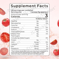 Julong Prix de gros Poudre végétale pure 100% Extrait de tomate naturelle biologique Extrait de tomate en poudre