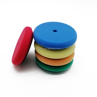 Haute qualité 4 pouces Dia Allemagne tampon en mousse de polyuréthane tampon de polissage tampon applicateur en mousse