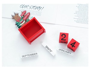 Kanlong impression petits cadeaux artisanat bois <span class=keywords><strong>3d</strong></span> <span class=keywords><strong>calendrier</strong></span> de l'<span class=keywords><strong>avent</strong></span> décoration de noël enfants cadeaux de noël <span class=keywords><strong>calendrier</strong></span> - Product Image 4