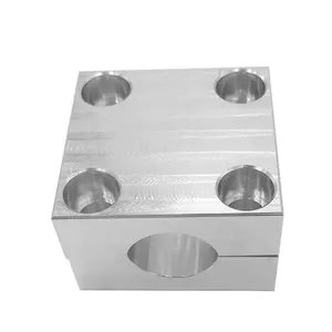 Pièces mécaniques en aluminium et métal, accessoire non standard usiné CNC, 50 pièces, usine chinoise