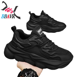 Nuevas Zapatillas Deportivas Casuales de Primavera para Hombre, Transpirables, Ligeras, Modernas, con Suela Gruesa para Aumentar la Altura, Modelo Torre - Product Image 5
