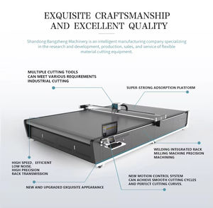 เครื่องตัด CNC อุตสาหกรรม REMEYA ประสิทธิภาพสูง พร้อมระบบสั่นสะเทือนอัตโนมัติ สำหรับตัดโซฟา เสื้อผ้า สิ่งทอภายในบ้าน ระบบควบคุม PLC - Product Image 6