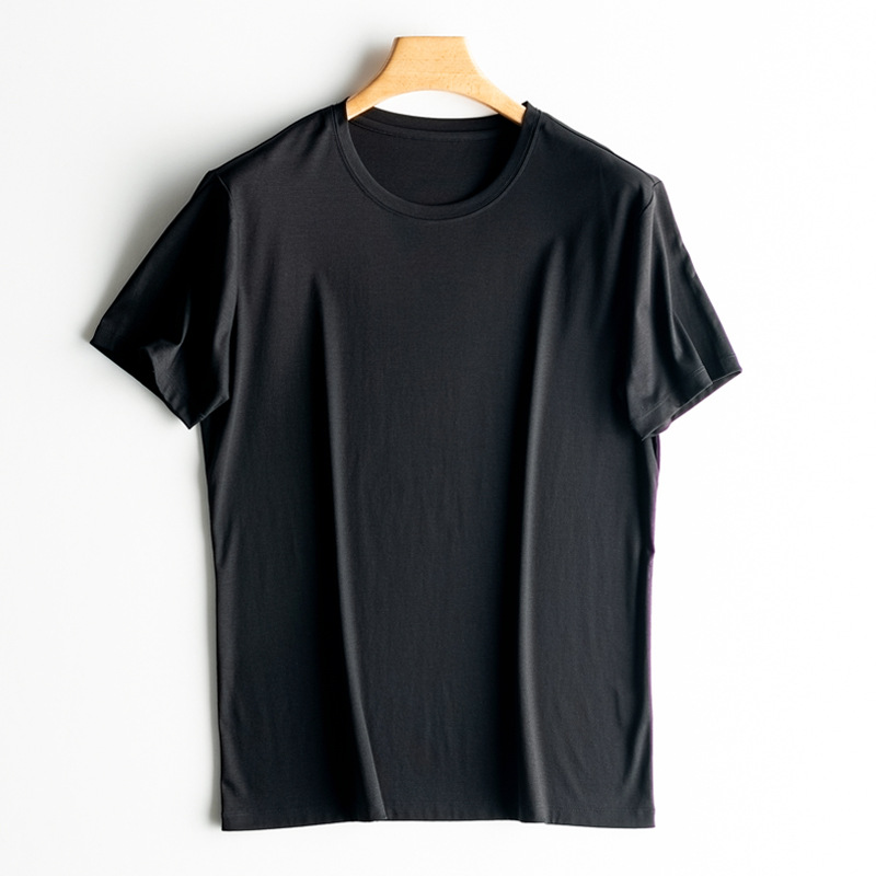 Black-Crew neck