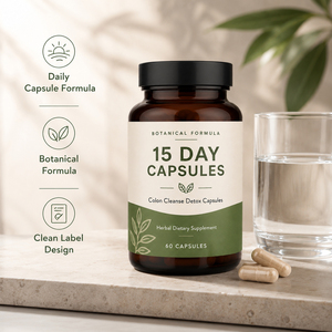 Cápsulas Detox para Limpieza de Colon de 15 Días, Quemador de Grasa Certificado, con Magnesio para la Salud Intestinal Natural y Refuerzo del Sistema Inmunitario - Product Image 2
