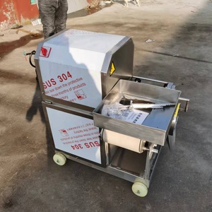 SUS 304 tự động điện cơ khí cá deboner cho surimi fishball làm - Product Image 3