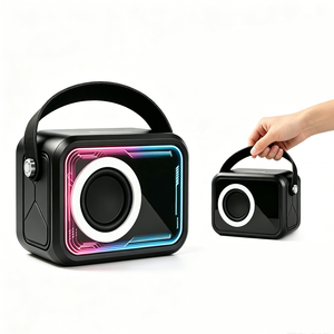 En gros, Enceinte Bluetooth portable Art Déco avec miroir infini, design vase mural suspendu, certifiée RoHS, couleurs RGB, pour Diwali, mariages et fêtes - Product Image 1