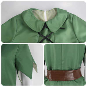 Disfraz de Elfo Verde para Halloween, Traje de Cosplay para Hombres y Mujeres Adultos, Inspirado en <span class=keywords><strong>Peter</strong></span> <span class=keywords><strong>Pan</strong></span>, TV y Cine - Product Image 6