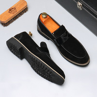 Zapatos Casuales para Hombre Antideslizantes para Oficina con Plantilla de Goma Talla Grande 37-47 Zapatos Formales para Hombre