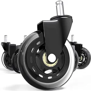 Office Chair Wheels Caster Wheels Safe Quiet Rolling For Office Desk Chair