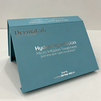Emballage en papier rigide avec insert en PVC, dossiers magnétiques en forme de livre, revêtement UV, lamination mate, recyclable pour parfum, sérum facial, produits capillaires