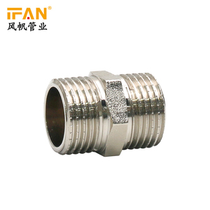 Đầu Nối Ống IFAN 1/2 "3/4" Núm Đồng Thau Chủ Đề Lắp Hệ Thống Nước Vật Liệu Lắp Ống - Product Image 2
