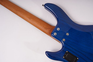 กีตาร์ไฟฟ้า MOLLO MJ-94BL ตัวบอดี้ทำจากไม้แอชลายเสือ  ผิวสีน้ำเงินไล่ระดับสดใส  คอทำจากไม้เมเปิลแคนาดา  ระบบฮัมบัคเกอร์แบบ H-H - Product Image 6