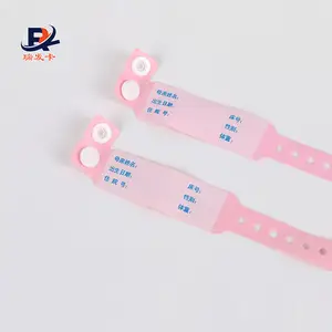 Одноразовые медицинские браслеты, виниловые/полихлорвиниловые браслеты для пациентов, для больниц, для взрослых и детей