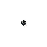 Tact Switch 6*4 6*4.3 Fundo Preto Bent Pés Interruptores de Botão de pressão Micro Interruptor Tato