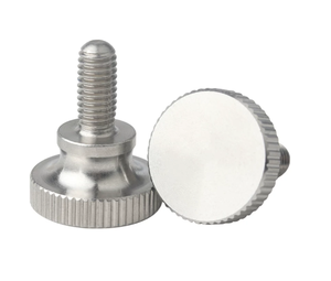 OEM Custom Round Knurled Steel Screws Stainless Steel Knurled Grip Thumb Screws Precision CNC <b>Fasteners</b> Supplier Factory Direct - Product Image 4