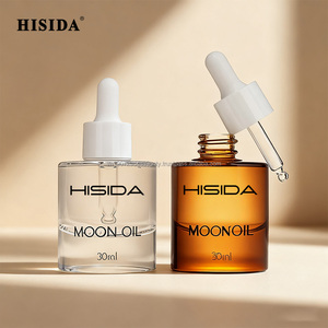 OEM Custom Thick Bottom 30ml Cosmetic Essential Oil Olive Oil Bottle Unique <b>Glass</b> Dropper Bottle - Product Image 1