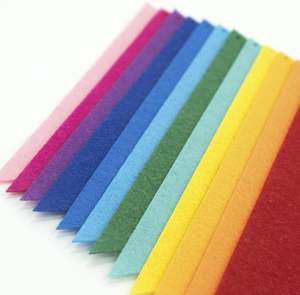 Coloré laine feutre <span class=keywords><strong>fanion</strong></span> Triangle drapeaux bannière <span class=keywords><strong>multicolore</strong></span> arc-en-ciel bruant pour Halloween fête décorations <span class=keywords><strong>guirlande</strong></span> forme - Product Image 1