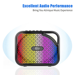 Mini Xách Tay Âm Thanh Tích Hợp Microphone Bt Loa Ngoài Trời Loa Di Động Máy Karaoke Với Microphone - Product Image 3