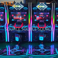 SOURE Nouvelle Machine de Jeu de Danse à Monnayeur Dance Revolution Pump It Up, pour Salles d'Arcade, Parcs d'Attractions et Centres Commerciaux