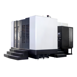 Centre d'usinage horizontal HLC1250 série 1500, système de commande Fanuc, état neuf, lubrification automatique BT50, en promotion - Product Image 2