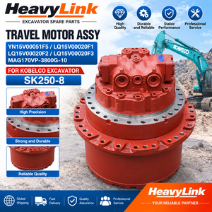 Motor de Traslación para Excavadora Kobelco SK250-8 YN15V00051F5 LQ15V00020F1, Pieza de Maquinaria de Construcción - Product Image 1