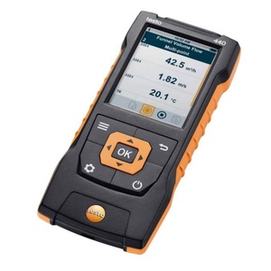เครื่องมือวัดความเร็วลมและคุณภาพอากาศภายในอาคารรุ่นใหม่ Testo 440 - Product Image 1