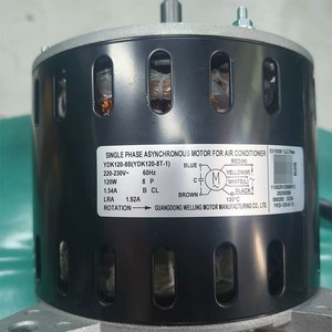 มอเตอร์เครื่องปรับอากาศมีเดีย รุ่น YDK120-8B 7 สาย 120 วัตต์ ทองแดง ขั้วต่อแบบย้อนกลับ อะไหล่ภายใน - Product Image 4