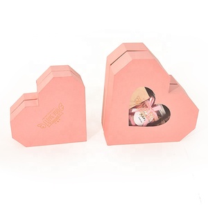 Biểu tượng tùy chỉnh các tông hình trái tim Rose Flower bao bì Hộp quà tặng - Product Image 1