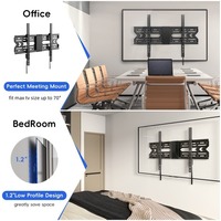 32-70 pulgadas LED LCD Plasma Universal inclinación fija soporte ajustable TV montaje en pared
