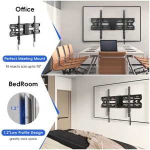 32-70 pollici LED LCD Plasma universale inclinazione fissa regolabile <span class=keywords><strong>staffa</strong></span> <span class=keywords><strong>TV</strong></span> <span class=keywords><strong>montaggio</strong></span> <span class=keywords><strong>a</strong></span> parete - Product Image 6