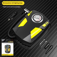 Nouveauté : Compresseur d'air numérique portable 12V ABS pour pneus de voiture avec gonflage rapide et 50-100 PSI