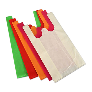 Bolsas Ecológicas Reutilizables con Asas de Tela No Tejida, Plegables, con Logotipo Personalizado, Promocionales, Tipo <span class=keywords><strong>Camiseta</strong></span>/Chaleco - Product Image 4