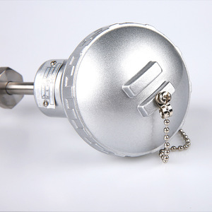 Датчик температуры <span class=keywords><strong>PT100</strong></span> <span class=keywords><strong>RTD</strong></span> в бронированном корпусе с клеммной головкой, резьбовым креплением, из нержавеющей стали SS304/SS316, настраиваемая длина - Product Image 5