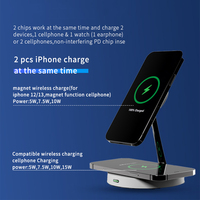 Cargador Inalámbrico 3 en 1 para iPhone 15, Productos Ganadores en Dropshipping, Banco de Energía Inalámbrico para Teléfono con Cargador Rápido para Samsung