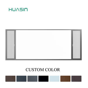 Fabricación de Ventanas de Aluminio Huasin OEM con Doble Acristalamiento, Apertura Exterior y Drenaje Oculto, Estándar Canadiense 2025 - Product Image 4