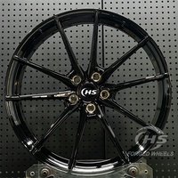 Jantes forgées 5x112 5x120 Noir Brillant 19 20 Pouces Multi-Rayons pour BMW Séries 3 4 5 G20 G30 F30