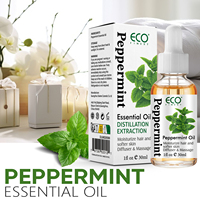 Huile Essentielle de Menthe Poivrée en Gros, Fournisseur en Vrac, Distillée à la Vapeur pour Diffuseur, Massage, Soins de la Peau, Aromathérapie, OEM, ODM