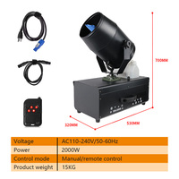 Máquina de Nieve Artificial Eléctrica de Gran Potencia, Capacidad de 5L, Luces Multicolores, Control Remoto, Nieve Vertical de Aluminio