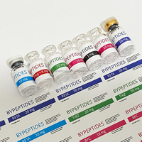 Autocollant holographique robuste et durable, étiquettes holographiques pour flacons de 10 ml, étiquettes pour peptides, flacons de 3 ml