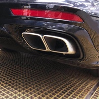 Kit de modification et de mise à niveau du pare-chocs arrière et du tuyau d'échappement pour Panamera 971 (2017-2023)