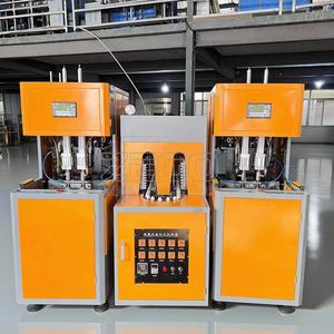 Design personalizzato 0.1L 1.5L 50ml soffiatore di bottiglie semi-automatico preforme Pet impianto di produzione di plastica fornito - Product Image 3