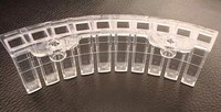 Cuvette de réaction en plastique compatible Bioelab AS120 pour Mindray BS300, OEM, 1000 pièces par carton, pour la recherche en laboratoire, marque LGL